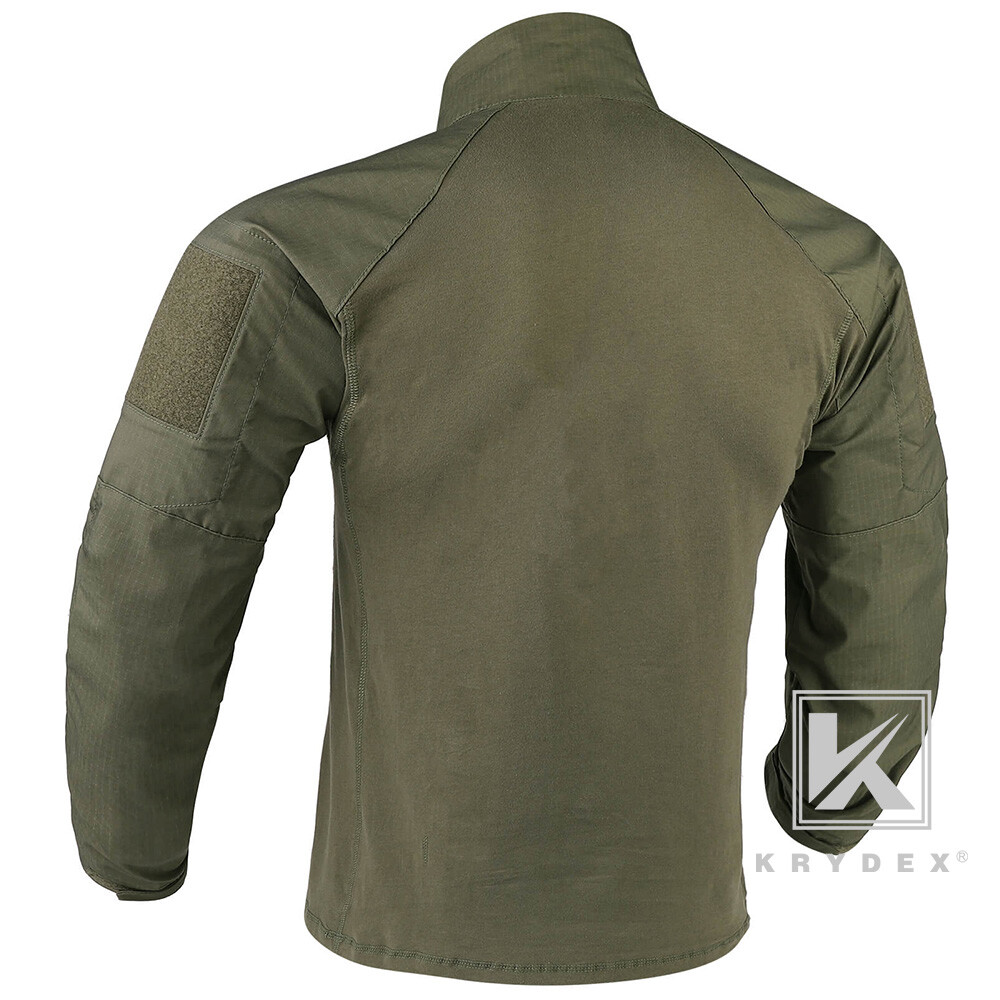 KRYDEX Gen4 Combat Uniform Tactical BDU Shirts & Pants Elbow / Knee Pads Green