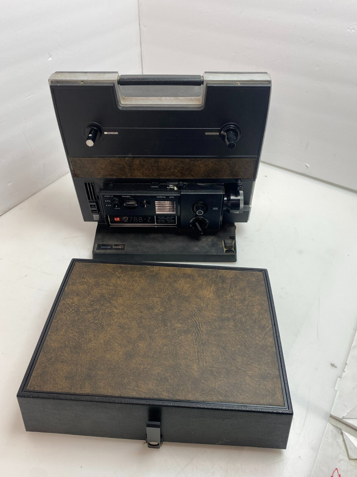 GAF 2788Z 8MM Movie Film Projector Model #438-M6QC VINTAGE COLLECTIBLE GRADE!
