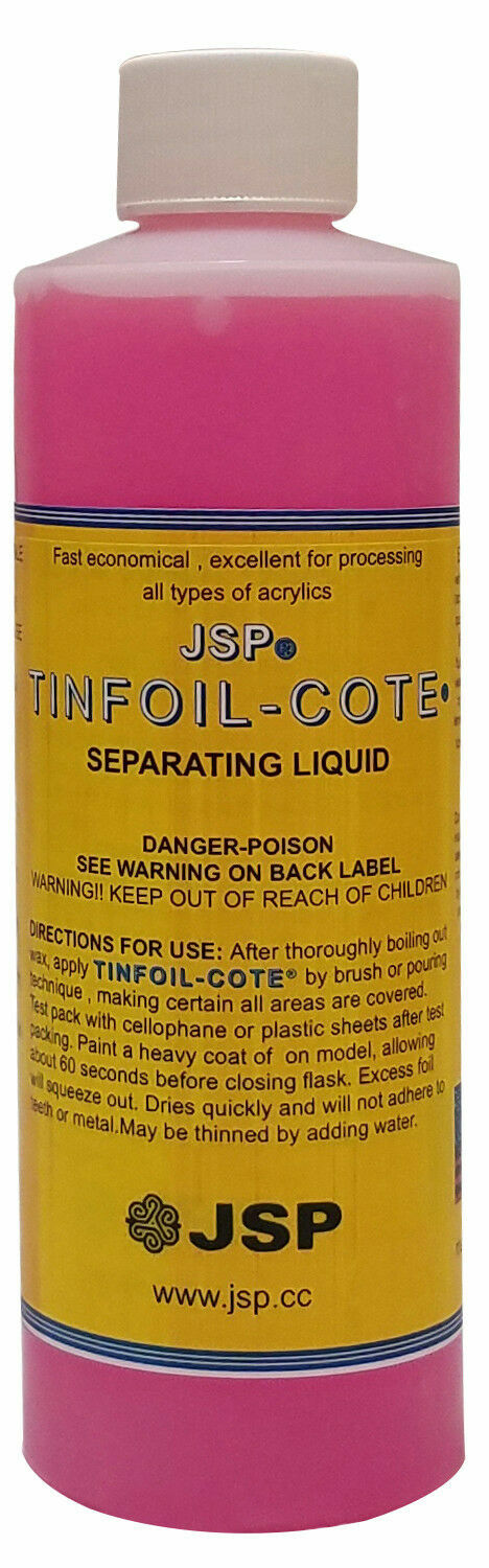 JSP ®  TINFOIL-COTE SEPARATING LIQUID 8 ozs
