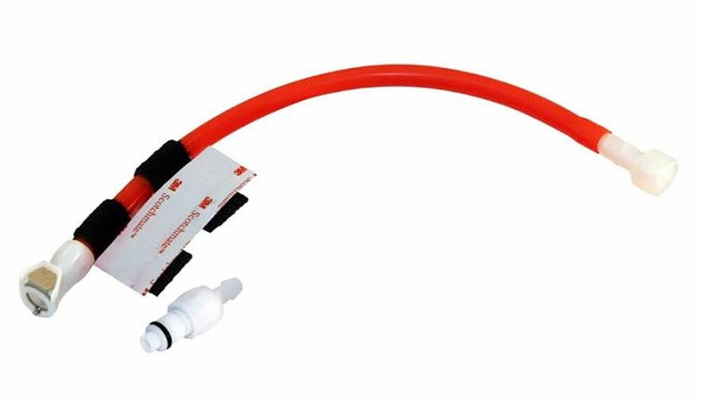 USWE Helmet Hands-Free Hydration Hose Kit Red