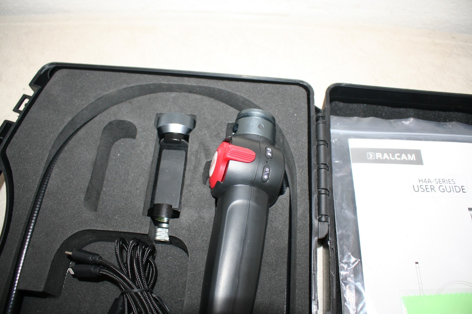 Ralcam H408A Steering Borescope Endoscope Camera for Android & iPhone