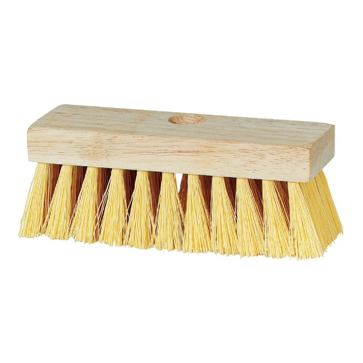 7" White Tampico Roof Brush With 2" Poly Trim - Uses ...