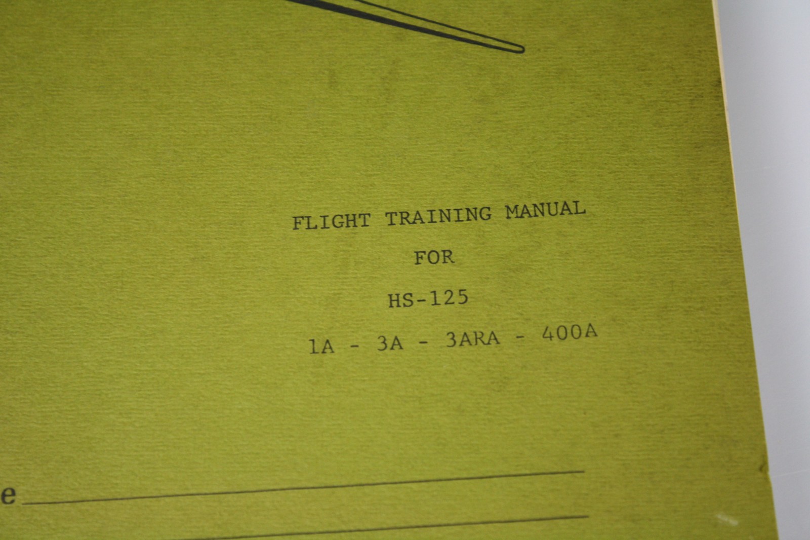 HS-125 Series 400A Flight Training Manual