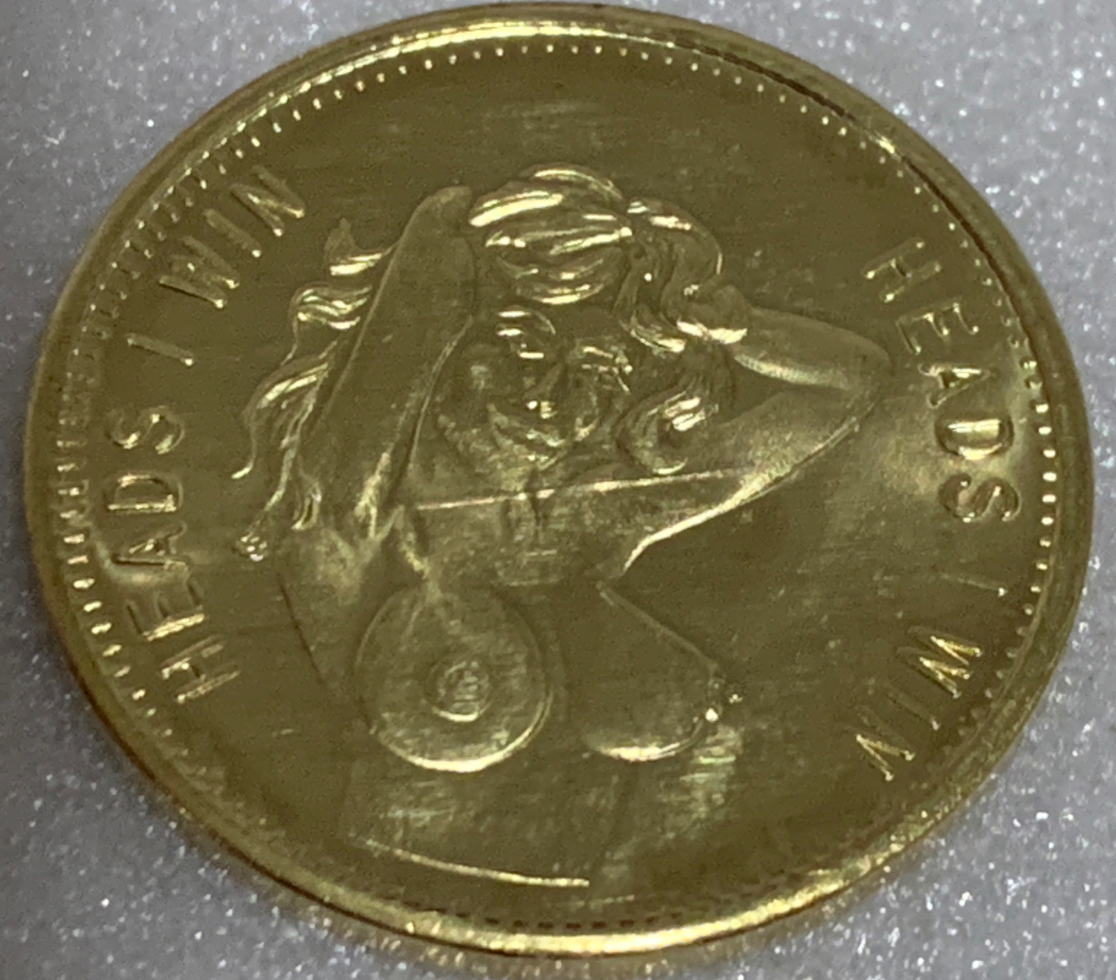 * 10 PCS"Heads I Win - Tails You Lose" Adult Nude Flipping Coin. Brand New!!