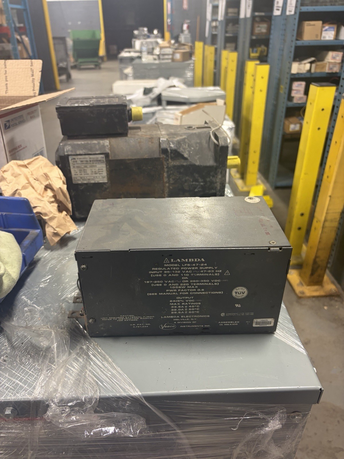 Lambda Electronics Inc. Regulated Power Supply Model LFS-47-24 USED