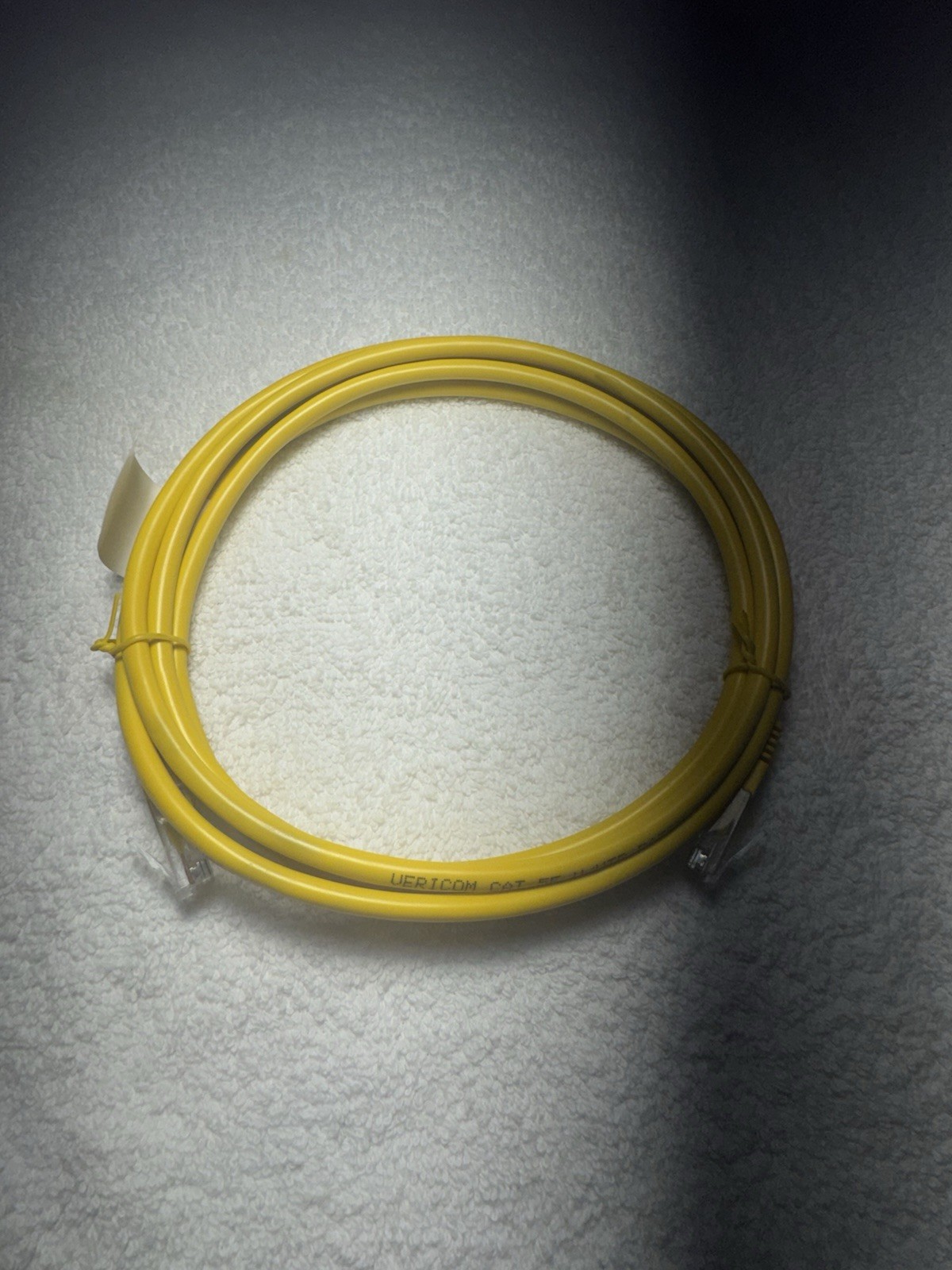 HSI PAT Cable RJ45 Booted Yellow 7Ft. XPC5U03582.RTL