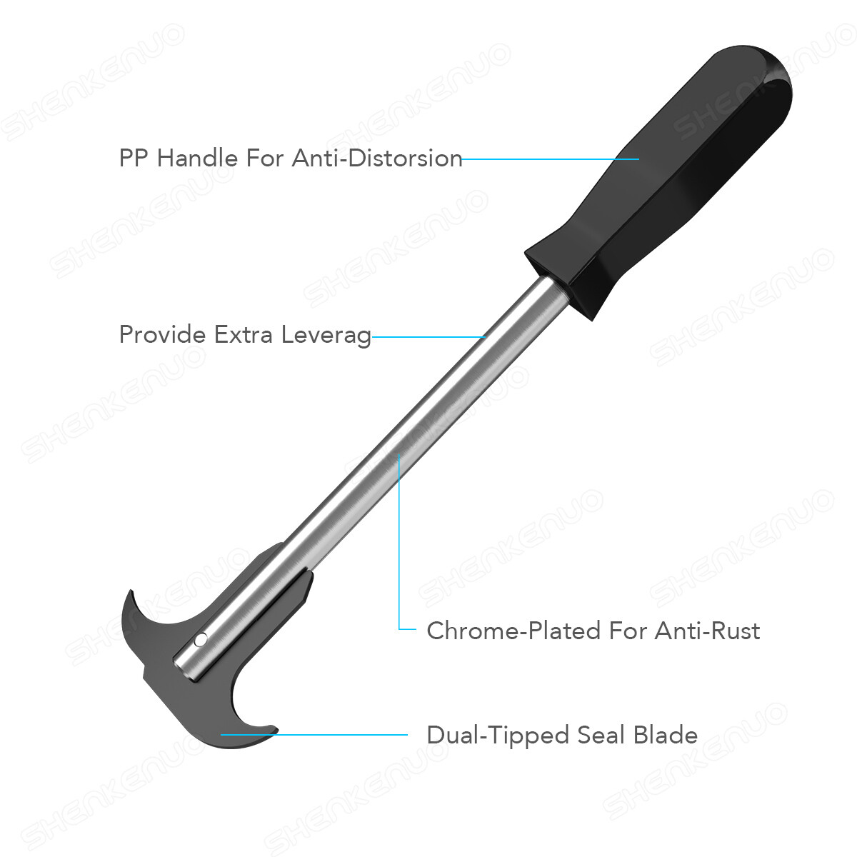 Professional Seal Puller Tool with Dual Hook Tips Remove Oil and Grease Seals 1X