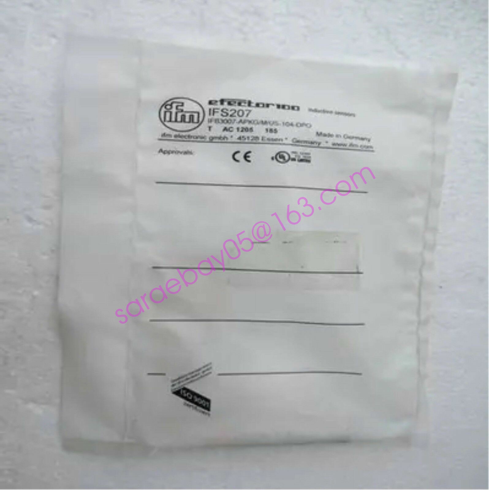 IFM IFS207 Proximity Sensor 10...30 DC New✦KD