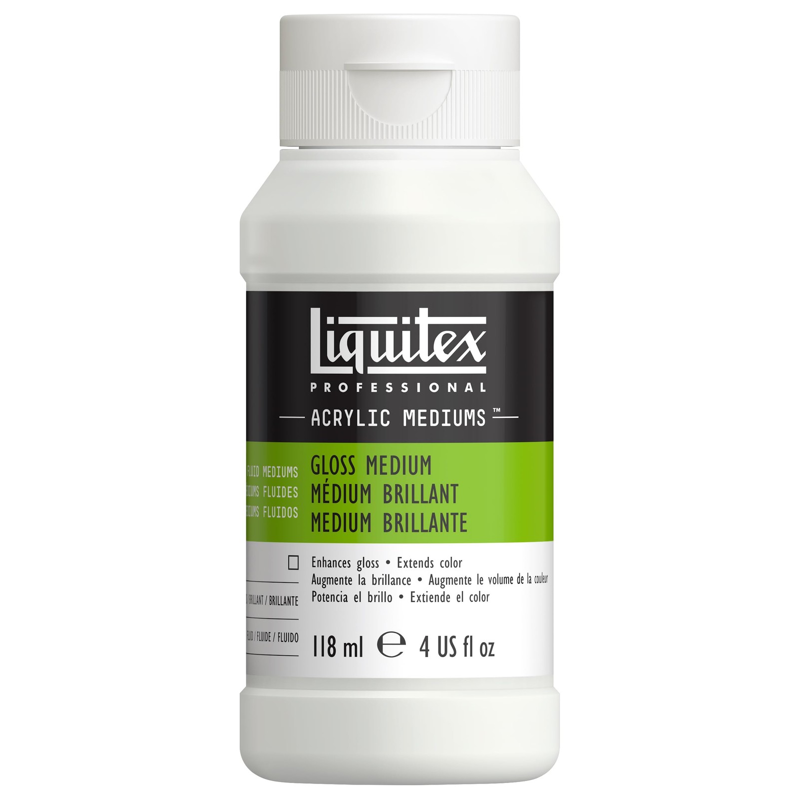 Professional Fluid Medium, 118ml 4oz, Gloss