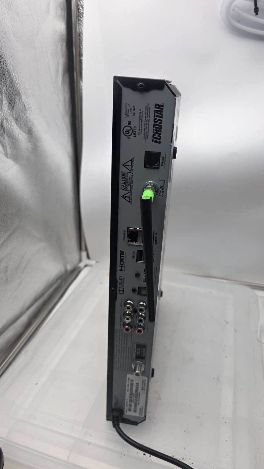 DISH Hopper 3 Satellite Stand Alone Receiver Untested