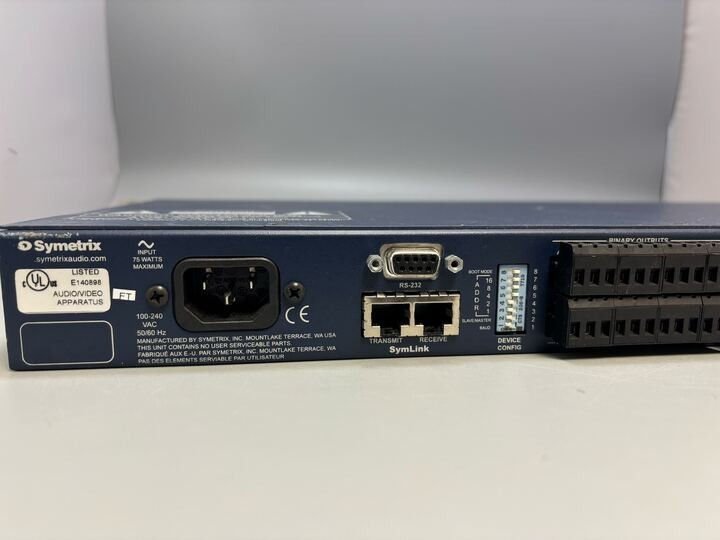Symetrix SymNet 8X8 DSP High Performance Audio Matrix Digital Signal Processor