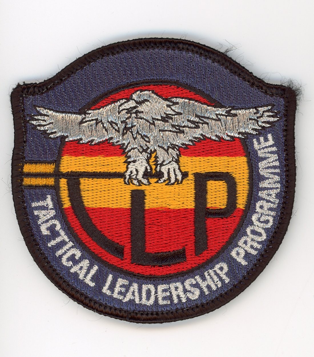 PATCH SPAIN ALBACETE AFB TACTICAL  LEADRESHIP PROGRAMME FLAG DIYBLE VEL BACK