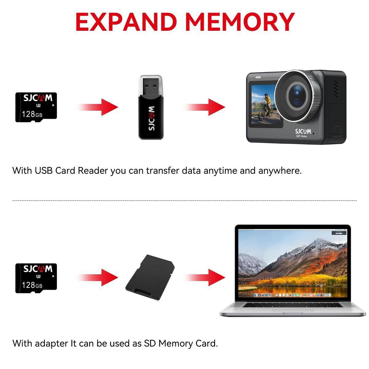 128GB Ultra Micro SD Class 10 TF Memory Card