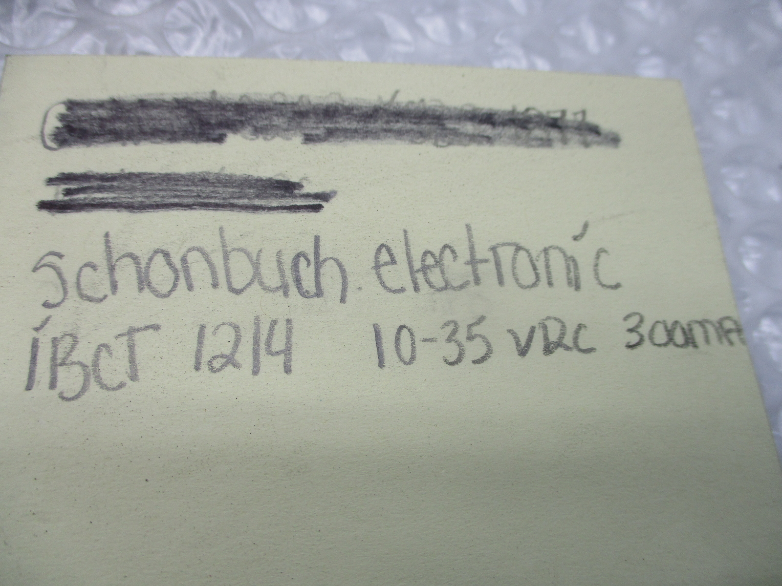 SCHONBUCH IBCT-1214 SENSOR NSNP