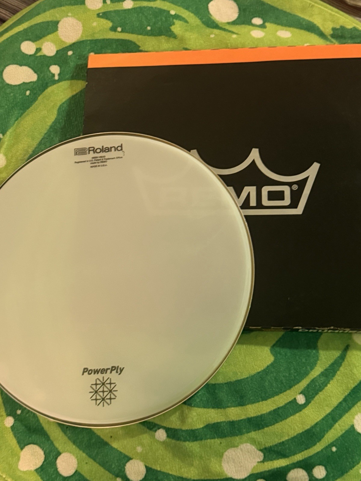 Roland PowerPly Mesh Drumhead 14" for V-Drums & Acoustic Drums