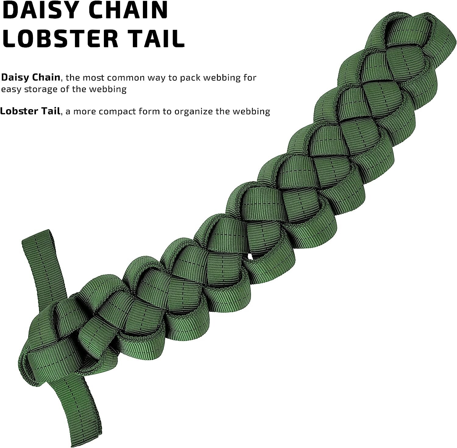 1 inch MIL-W-5625 Nylon Tubular Webbing Milspecs 4000Lbs Durable for Outdoor