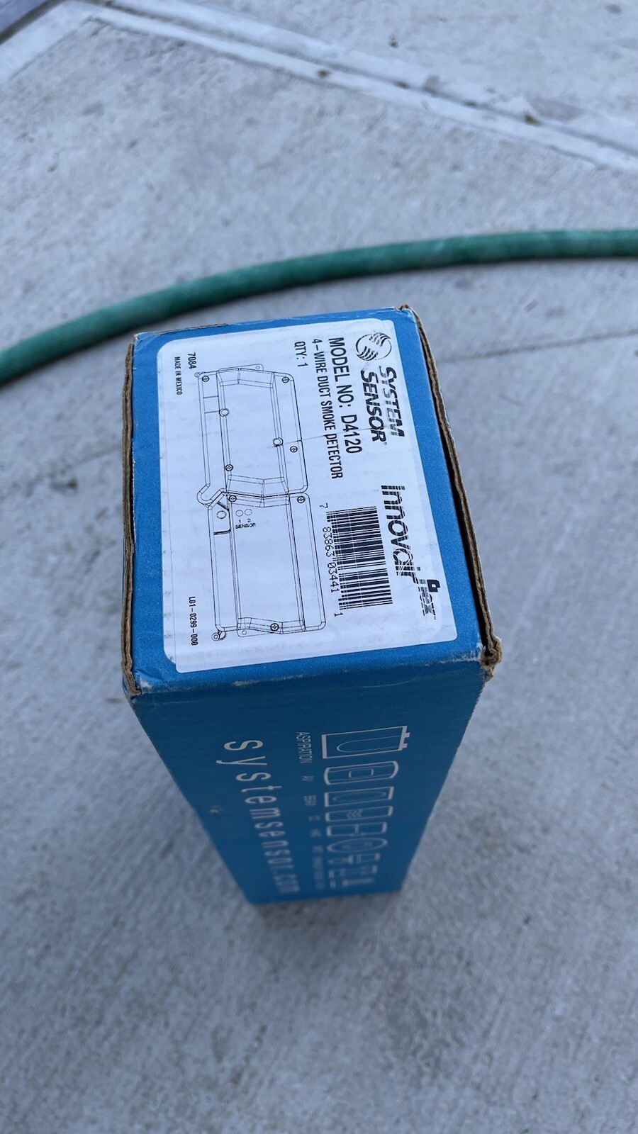 SYSTEM SENSOR D4120 4 WIRE PHOTOELECTRIC DUCT SMOKE DETECTOR