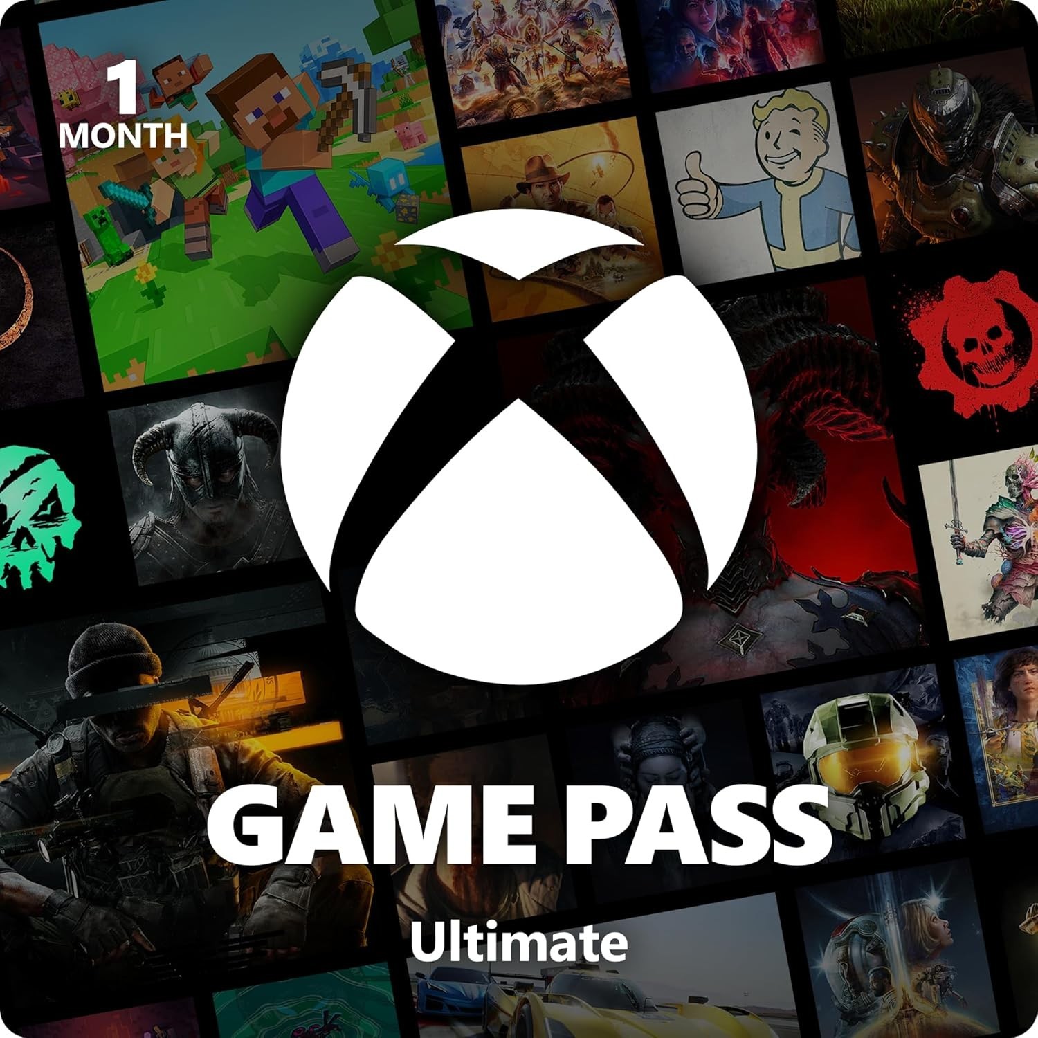 FOR NEW USERS Microsoft XBOX Game Pass Ultimate 1 Month Membership- Digital Code