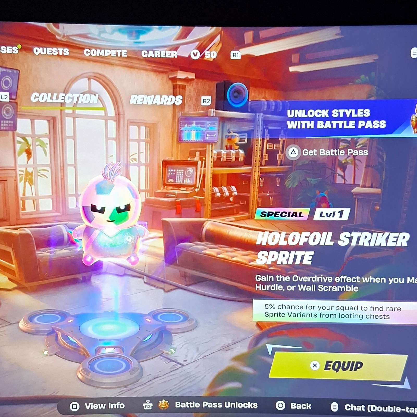 Fortnite Holofoil Striker Sprite (Special)