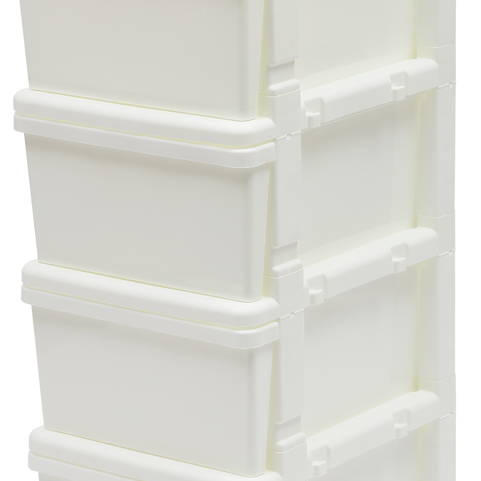 87.8cm(H) Document Storage Box Movable Office File Drawer Organizer W/ 4 Drawers