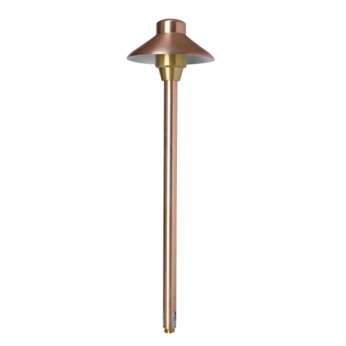 Unique Illuminator 6" Path Light 12" Copper 2W 3000K