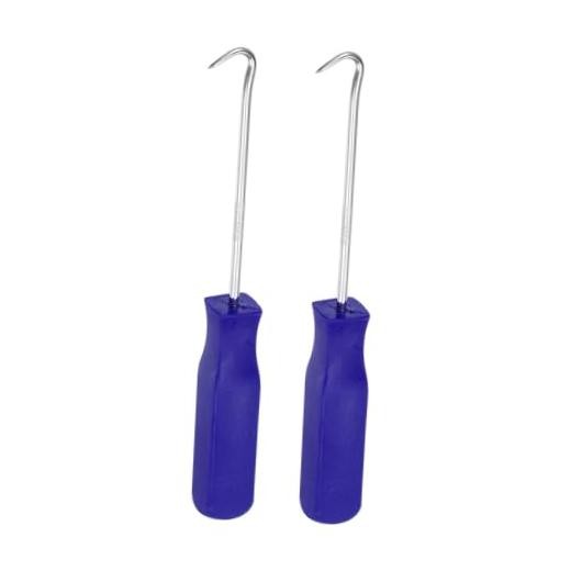 2pcs 45 Degree Picks 135mm Chrome Vanadium Steel Cr-V TPR Plastic Handle