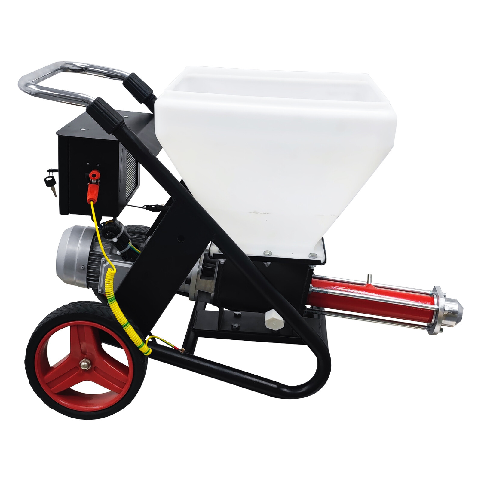Putty Cement Grouting Sprayer Mortar Paint Spraying Machine 48L Open Hopper 110V