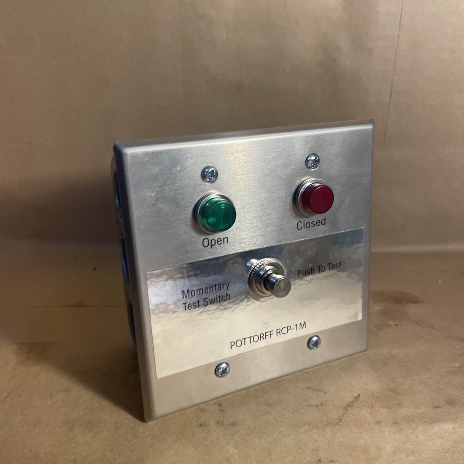 POTTORFF  RCP-1 M Remote Fire Control Panel | Momentary (G-3-06)