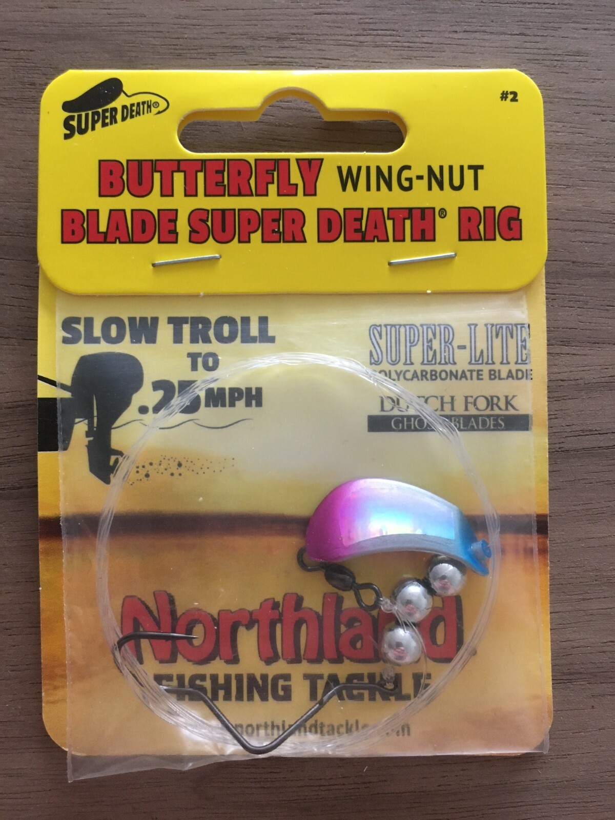 Northland Fishing Tackle - Wingnut Butterfly Super Death Rig #2 Various Colors