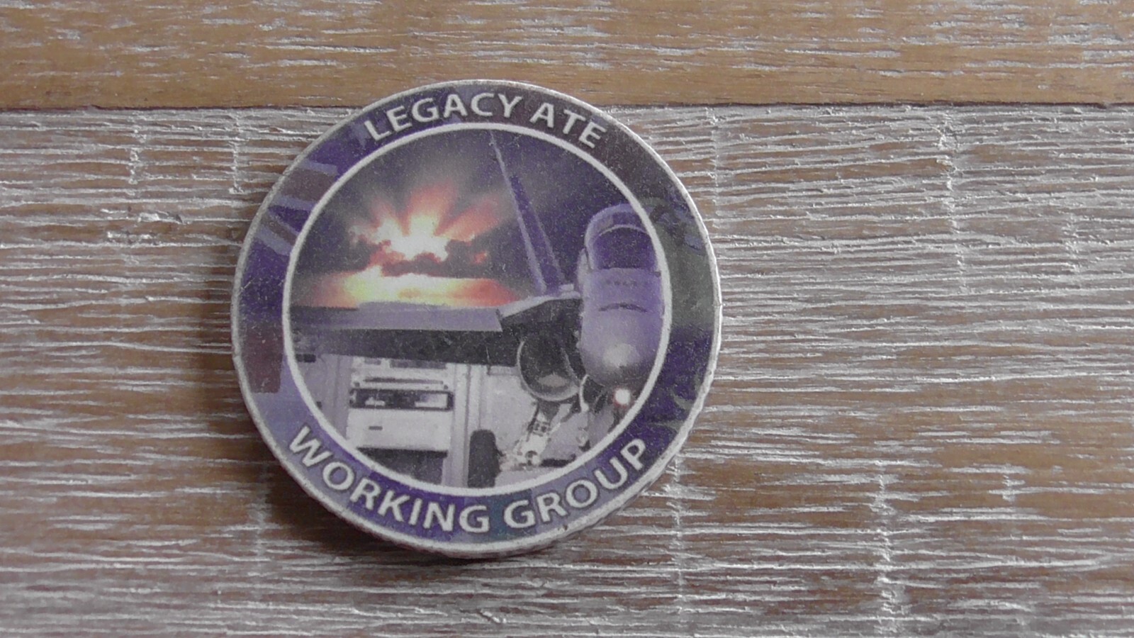 Legacy ATE Working Group Ceramic Challenge Coin #B458