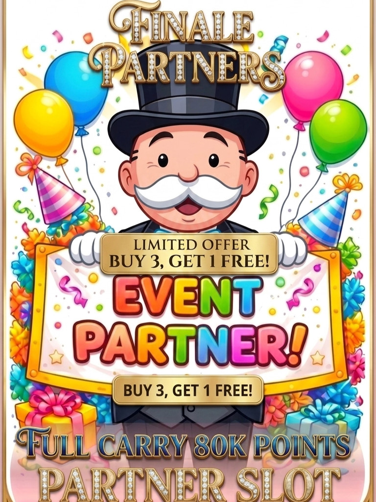 Monopoly_go Partner-Event Finale Partners-_RUSH- full carry 80k points RUSH