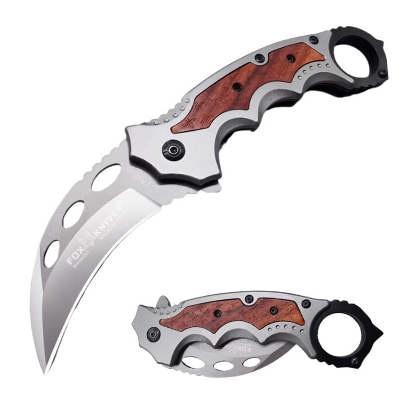 8 Inch Folding Claw Knife，for Camping Hunting Survival Indoor and Outdoor