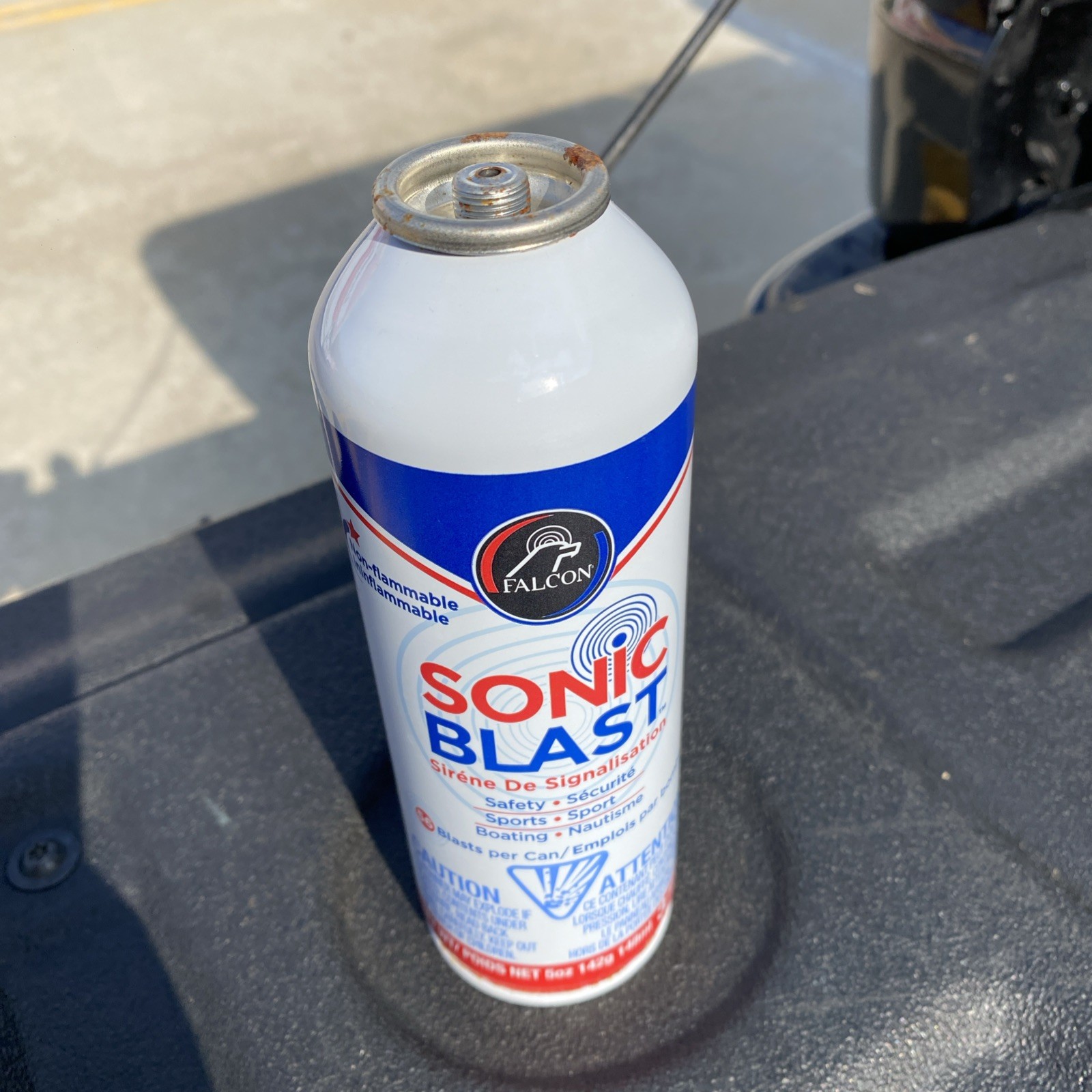 Falcon Sonic Blast Safety Horn Refill Canister 5 Oz. Fsb5r 120 Db Can Only