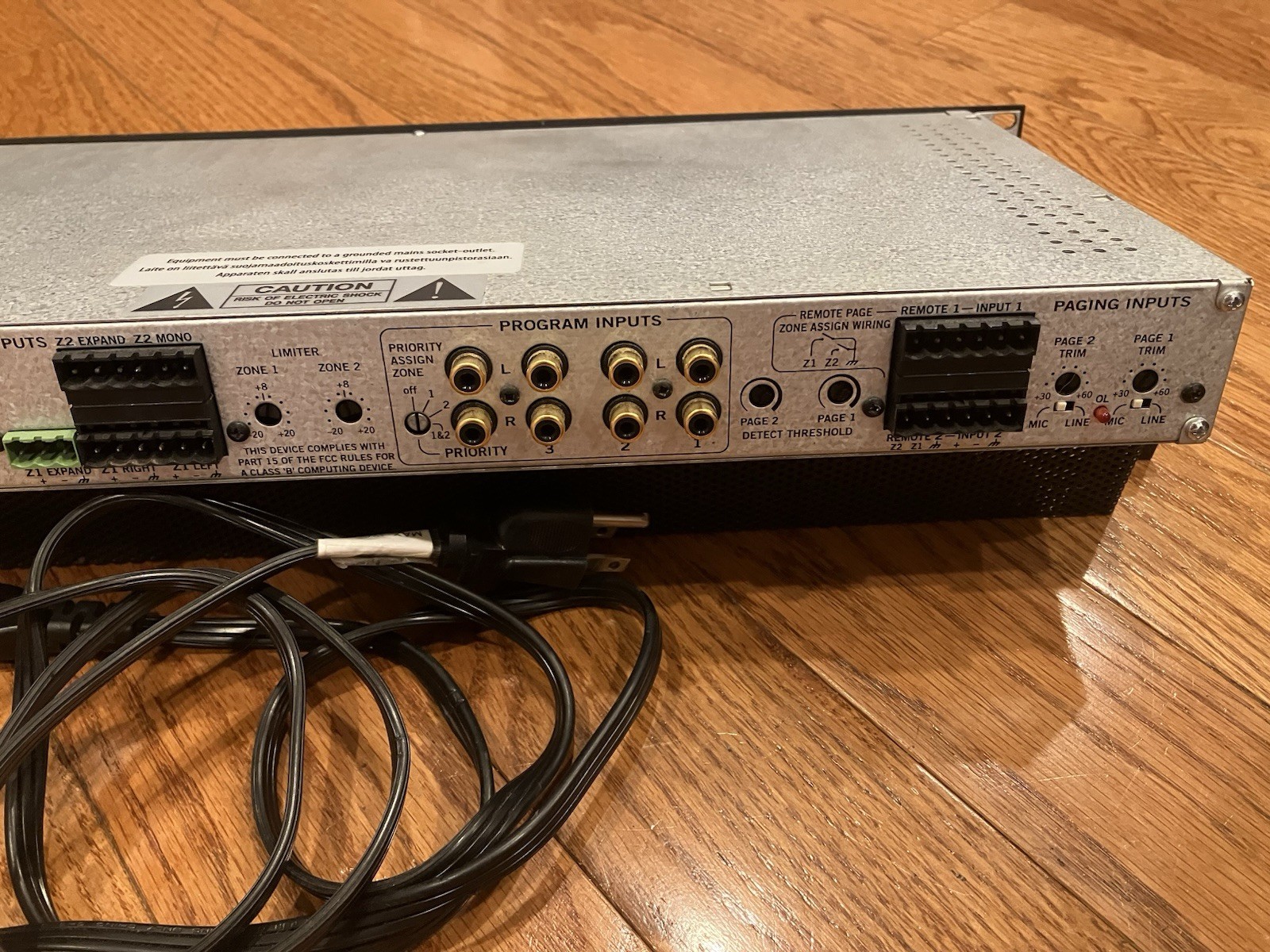 Rane CP 64S Audio Processor EQ/Ducking (FULLY TESTED)