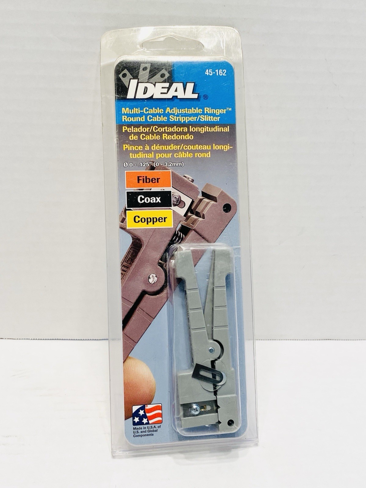 IDEAL 45-162 Gray Adjustable Blade Ringer Stripper
