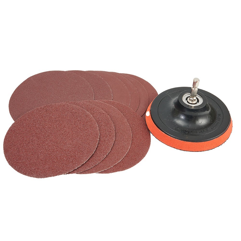 4inch Sanding Disc Aluminium Oxide Hook&Loop M10 M10 Set Sanding Hot Sale