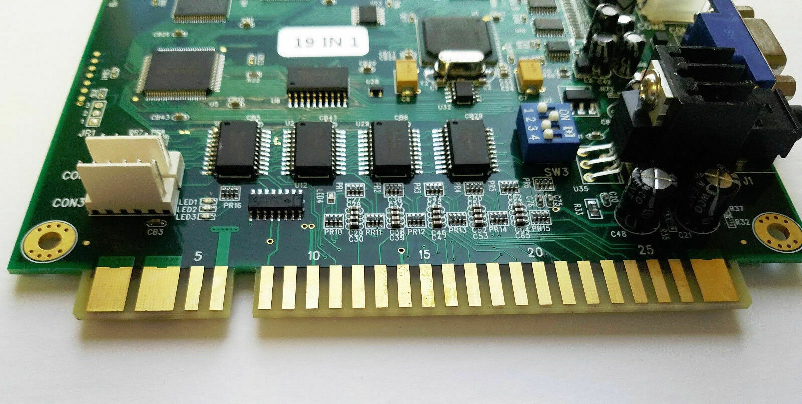 19 in 1 Horizontal Multicade Arcade Multigame Board FOR JAMMA Video Game PCB