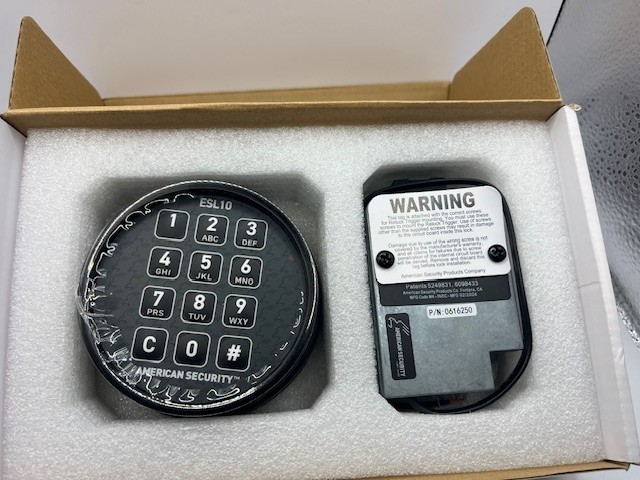American Security ESL10XL Electronic Safe Lock Kit LOCKSMITH Deadbolt