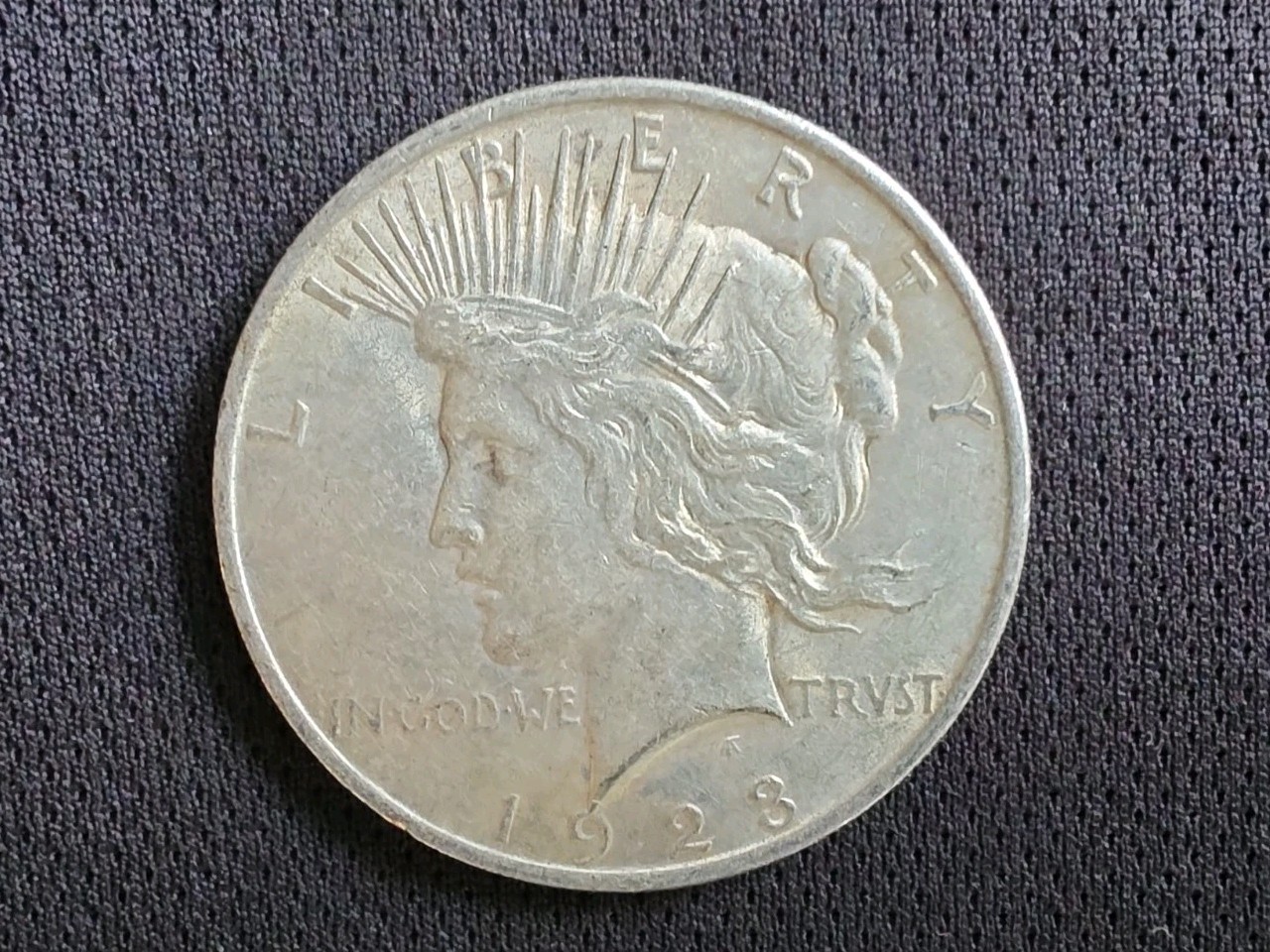 1923 Silver Peace Dollar