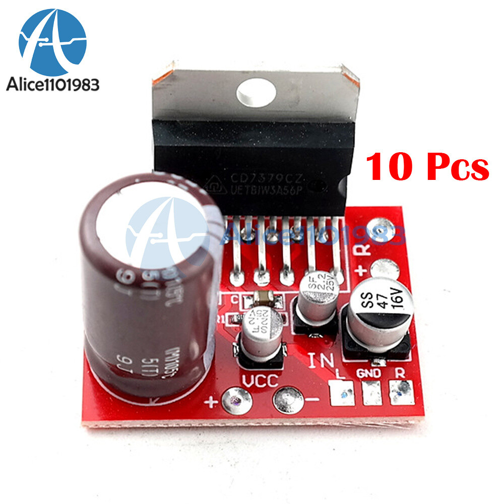 10x TDA7379 CD7379 Power Amplifier Board 2 Channel High-power Stereo Micro Board