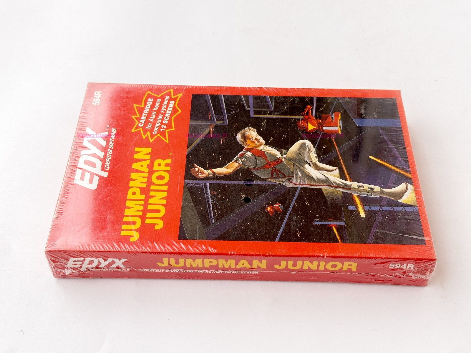Jumpman Junior - Epyx - 1983 / Atari 8-bit - Sealed