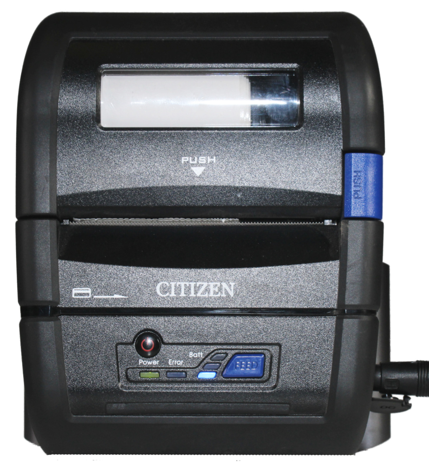 Lot of 2 Citizen CMP-30BT Bluetooth Mobile Receipt Barcode Thermal Printer