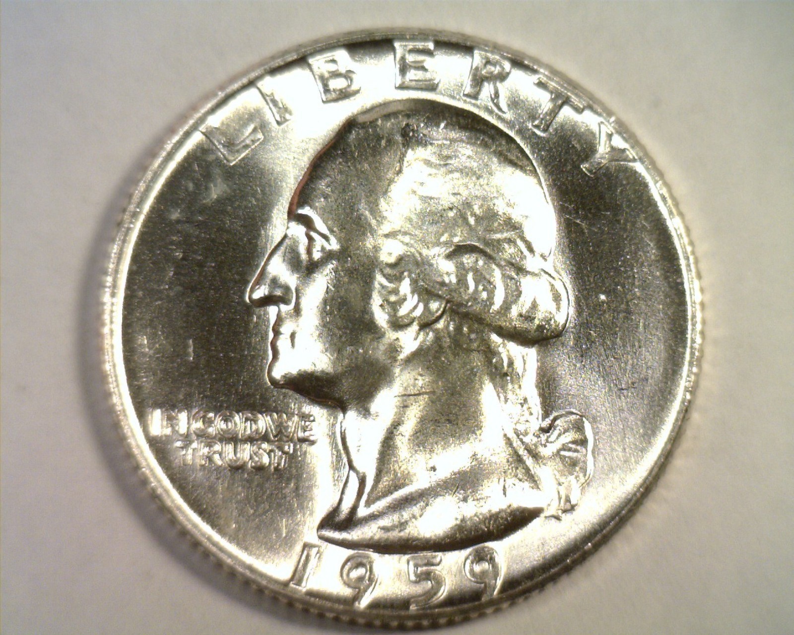 1959 WASHINGTON QUARTER CHOICE UNCIRCULATED / GEM CH. UNC. / GEM NICE ORIGINAL