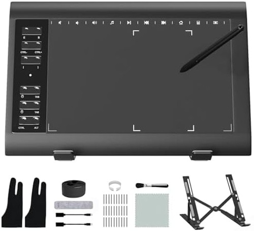 Graphic Drawing Tablet, Digital Sketch,Design for PC and Computer/Pad-12 Hot ...