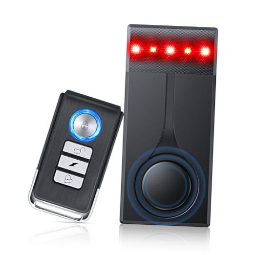 108dB Car Alarm System, Vehicle Anti-Theft Vibration One Alarm(one remote)