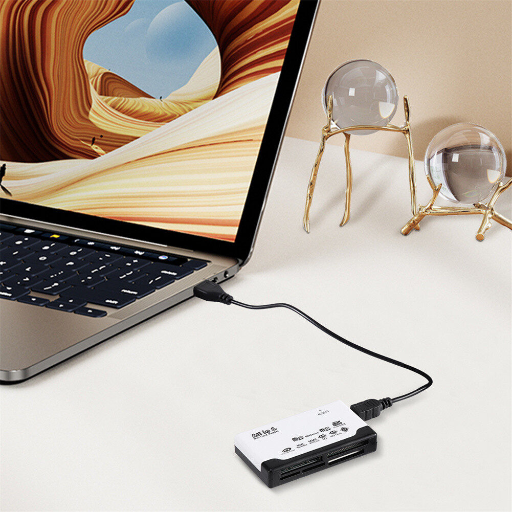 Card Reader USB 2.0 Type C Micro SD TF CF Smart Memory Adapter Laptop Computer