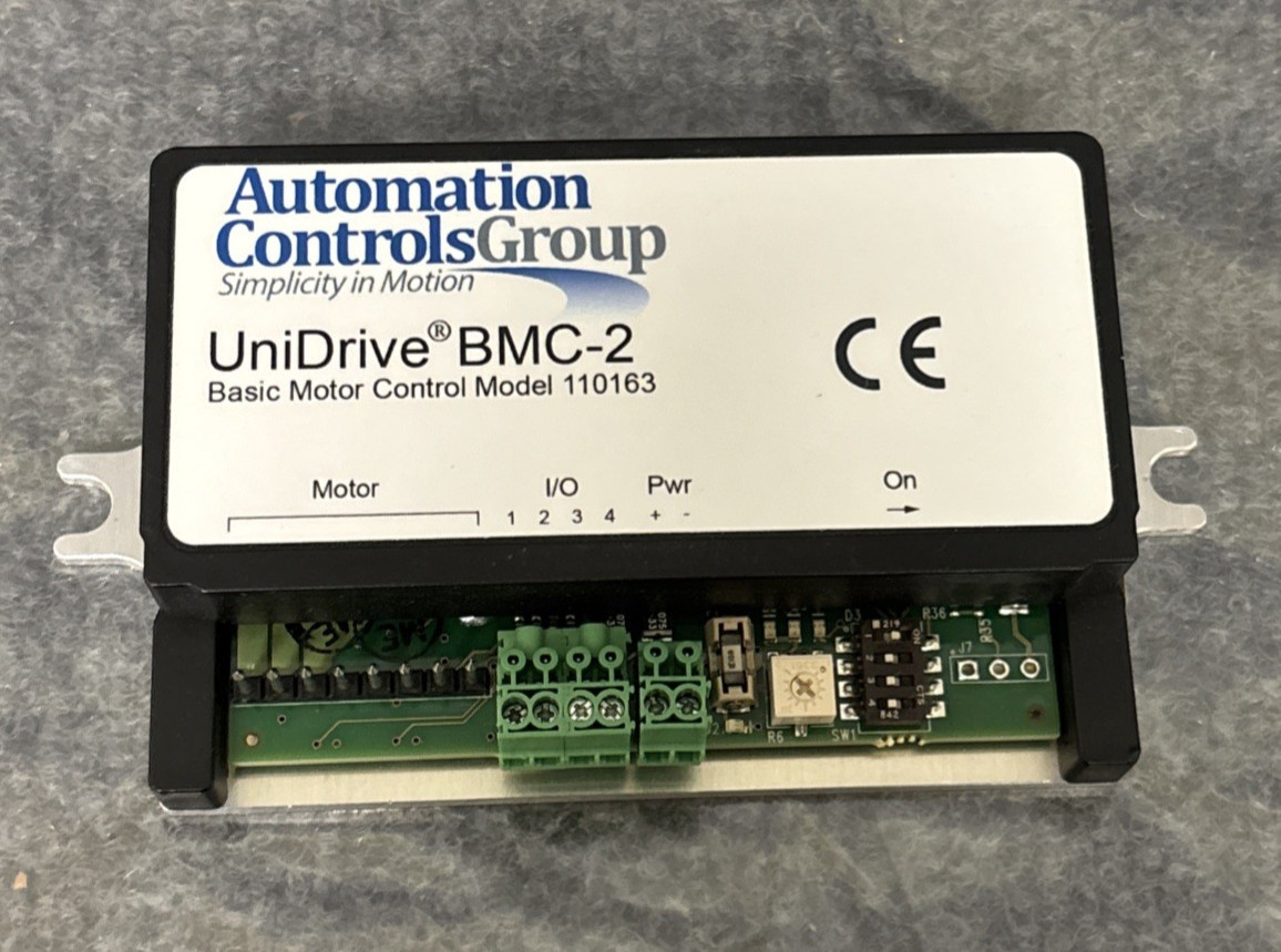 Controls Group 110163 BMC-2 Automation Unidrive Basic Motor Control Module New