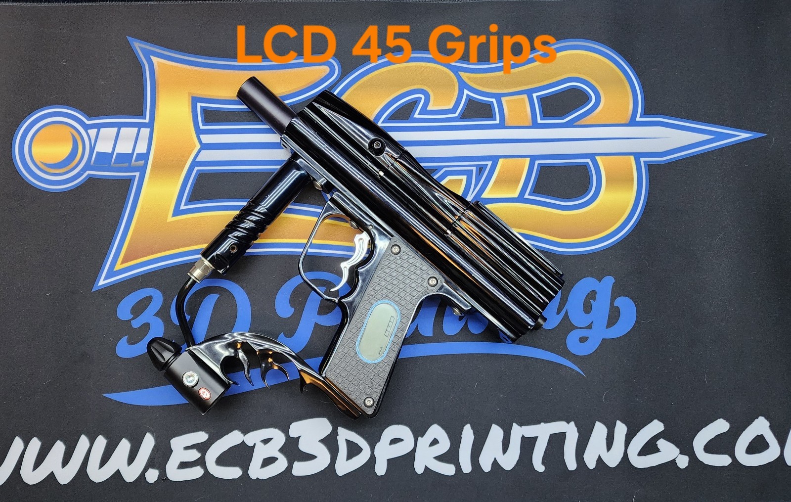 ECB 3D Printing Angel LCD Colors Grip, 45