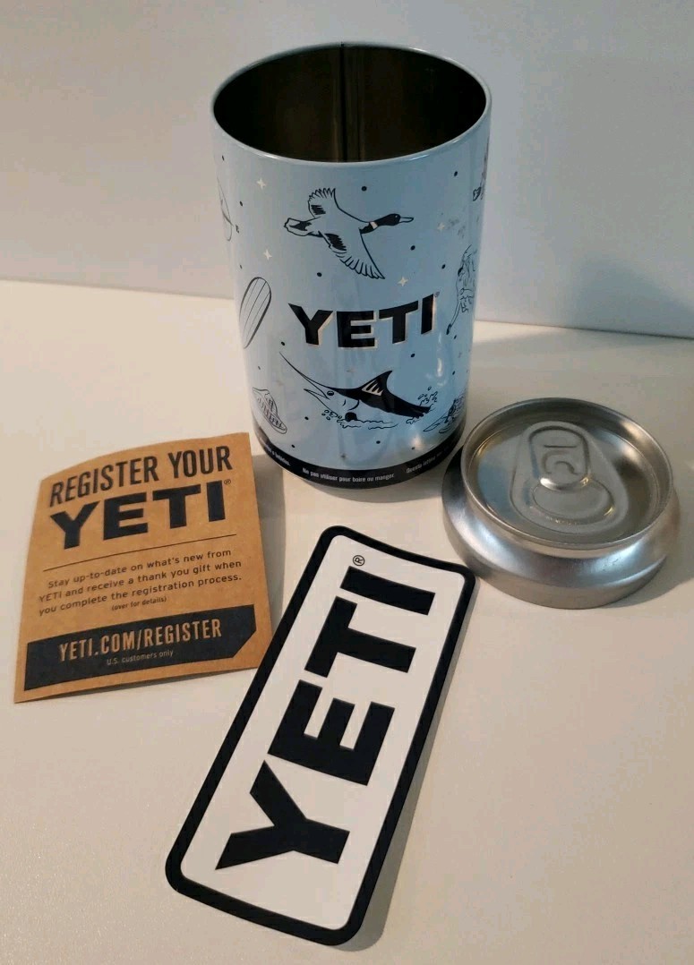 Yeti Stash Can Limited Edition Safe Empty Pop-Top Secret Storage