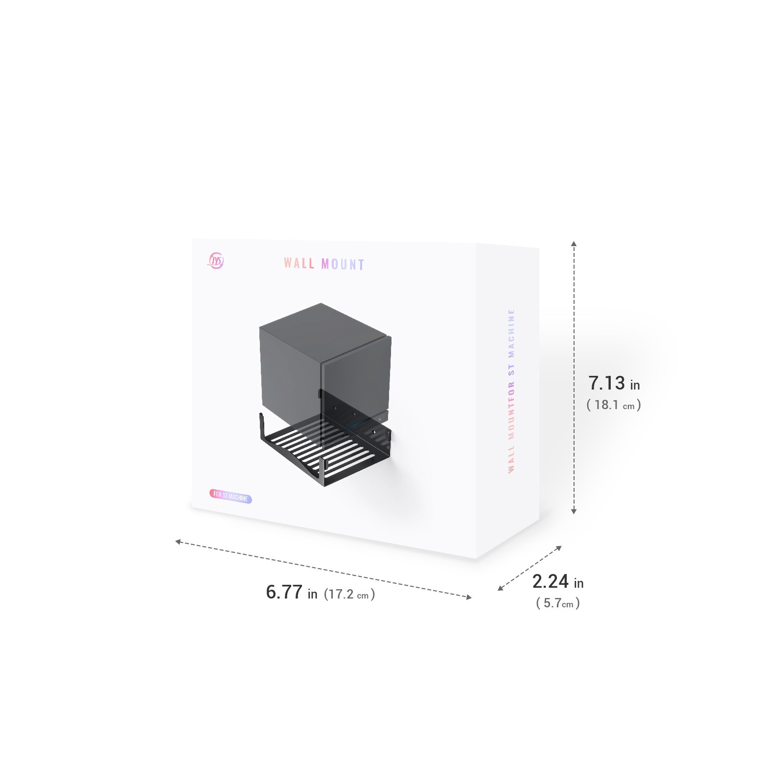 Wall Mount Bracket For Steam Machine Console Metal Holder Dissipation Bracket